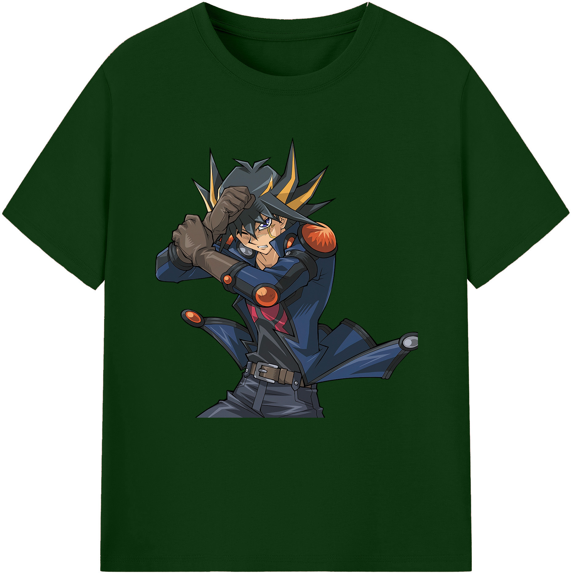 （画像用） 遊☆戯☆王 Yu-Gi-Oh! 綿100％半袖Tシャツ（フロントプリント）